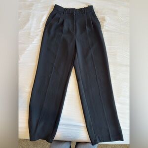 Aritzia Wilfred Black Tailored Effortless Pants